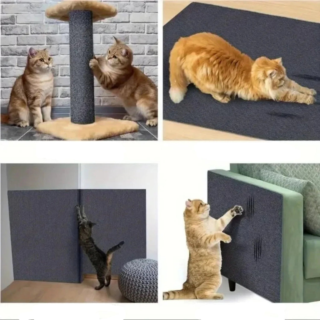 Tapete rascador para gatos